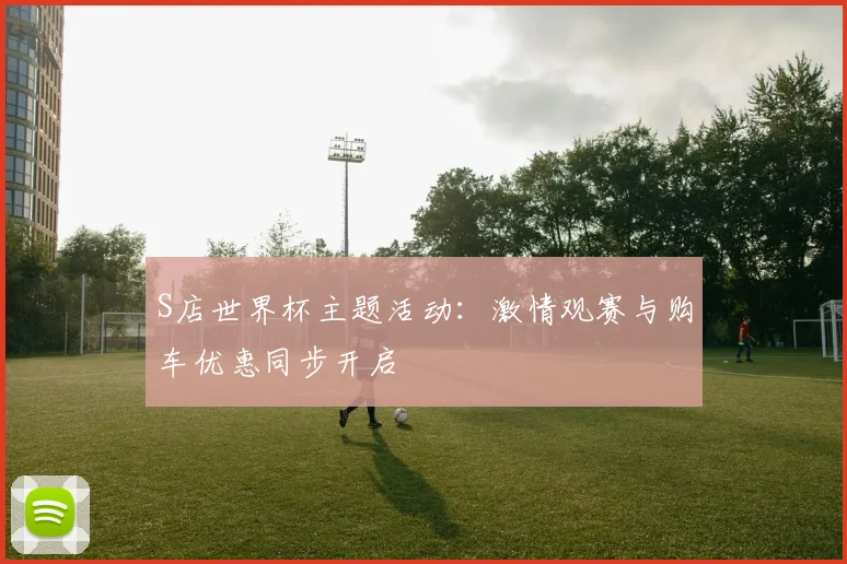 S店世界杯主题活动：激情观赛与购车优惠同步开启